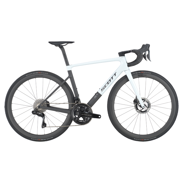 🔥全新公司貨🔥SCOTT 2025 ADDICT RC PRO 輕量職業競賽級碳纖碟煞公路車-綿雲白 預約下單享優惠