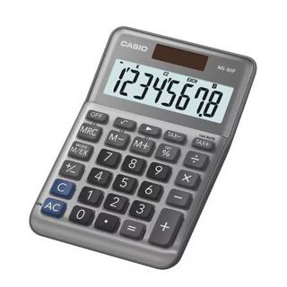 【八度空間】CASIO MS-80F 迷你桌上型商業計算機 8位數 超大顯示屏