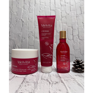 💫現貨💫Melvita 粉紅胡椒美體油 / 胡椒輕盈美腿雙效露 /胡椒美體滾珠按摩精華 100ml