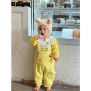 臺灣現貨秒發❤️蠟筆小新加絨外出服💕兒童外出服/寶寶可愛服裝 兒童 小童