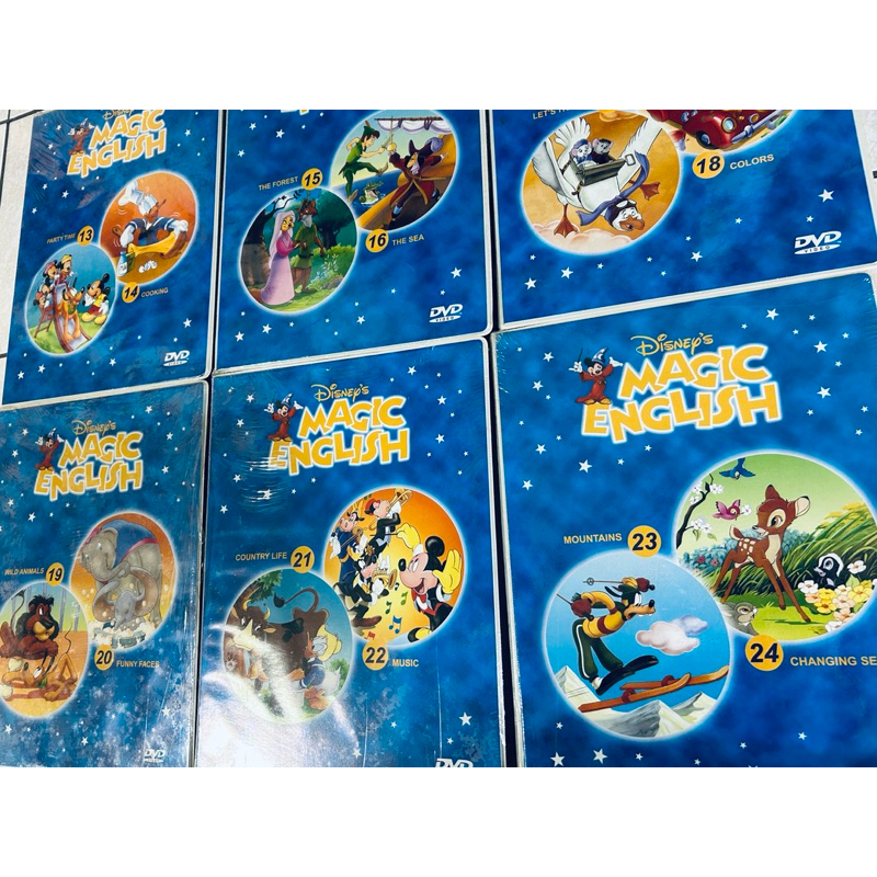 World family 寰宇迪士尼 Magic English 二手+全新 24集