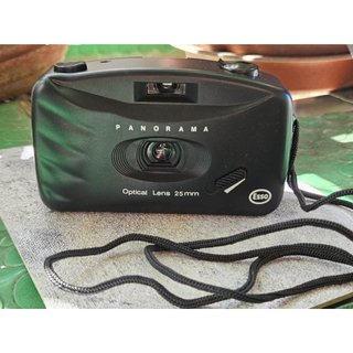 =拍照道具= panorama optical lens 25mm 傻瓜相機 拍照 古董 擺設