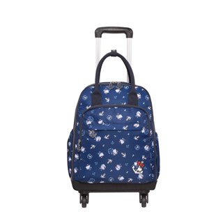 【Hello Kitty】皇家航海-四輪行李袋-深藍 KT03J13NY