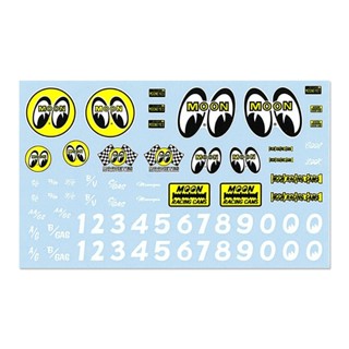 【MOONEYES】1/64汽車模型 MOONEYES 組合（水貼） [DM259]