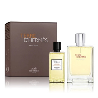 HERMES 愛馬仕 大地冷冽淡香精 二入禮盒 組合 禮盒 冷冽 大地 淡香精 香水 男性