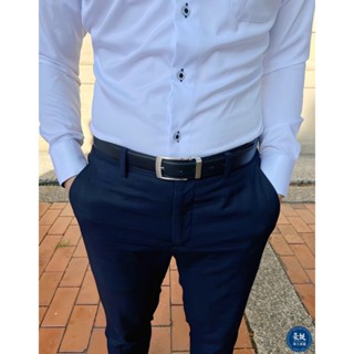 【豪挺紳士西服】男士皮帶/紳士皮帶/牛皮皮帶/上班族皮帶/西裝褲皮帶（門市如現貨商品.18:00前當日出貨