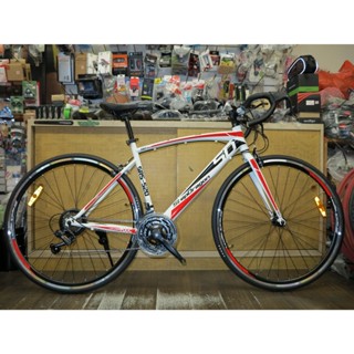 【冠鑫自行車】史特龍 StepDragon SRS-520 SHIMANO 21速 700C 彎把 公路車 白/紅 高雄