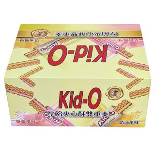 Kid-O 厚餡夾心酥雙重奏 X 54入 1026公克 草莓 奶油 C146338 效期2026/01/06 COSCO