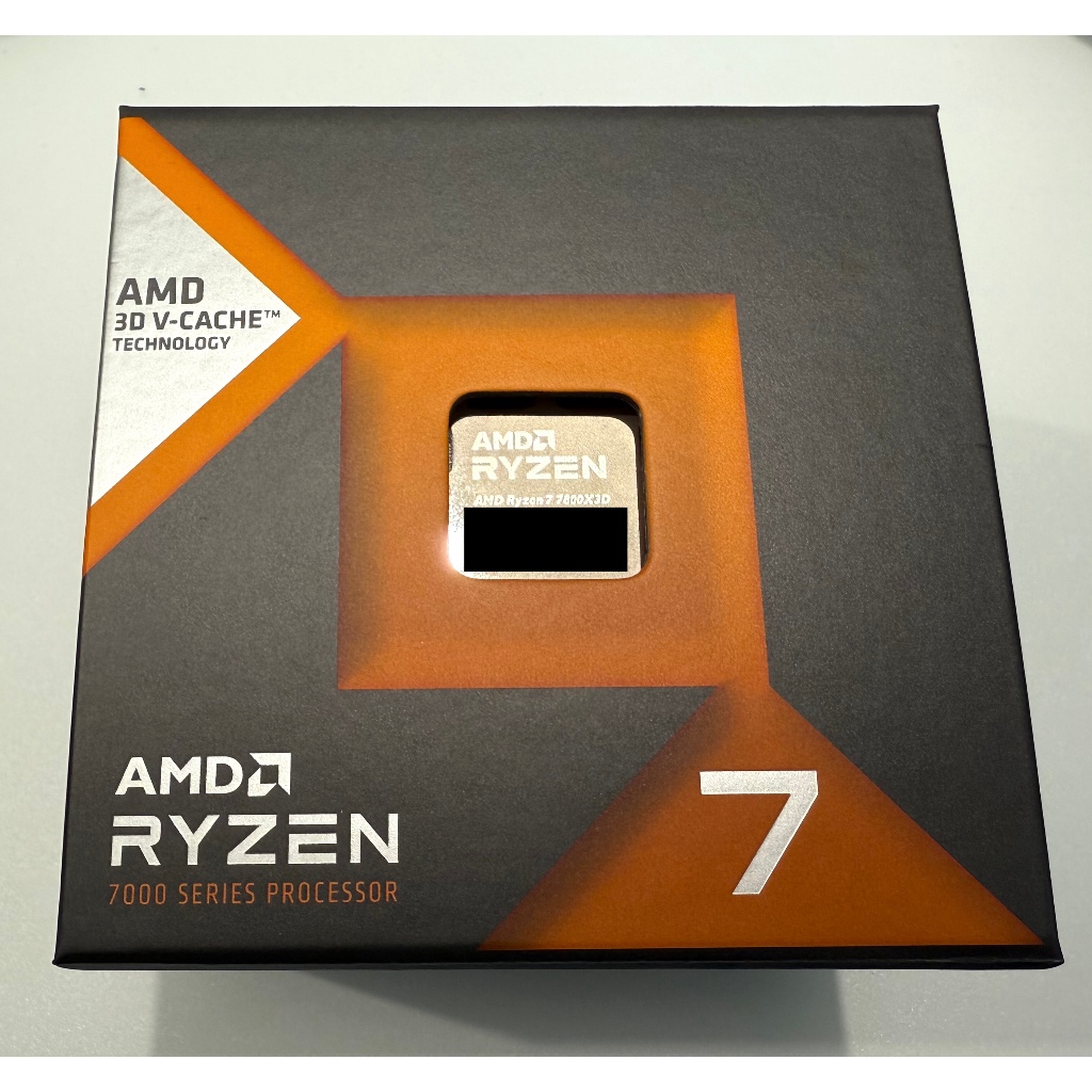 AMD R7 7800X3D 盒裝 8核心/16緒 4.2GHz RDNA內顯 保固至 2027/03/27