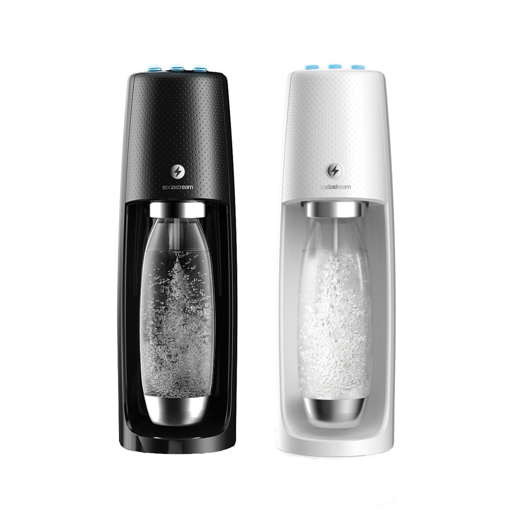 [A級福利品‧數量有限] SodaStream  電動式氣泡水機 Spirit one touch 黑/白