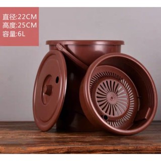 現貨［領券免運］簡易 茶渣桶 茶盤 排水 蓄水桶 廢水桶 塑膠 茶桶 茶水分離 泡茶桶 塑膠桶 水桶 祥藝茶具