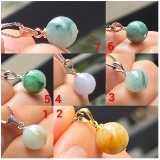 嗨，寶貝銀飾珠寶* 翡翠飾品☆925純銀 保證緬甸玉A貨 冰種～糯種 多彩翡翠 吊墜1～7☆3-1