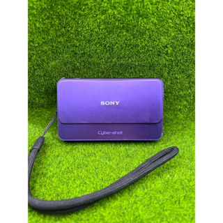 Sony DSC-T99復古CCD觸控滑蓋卡片機紫色