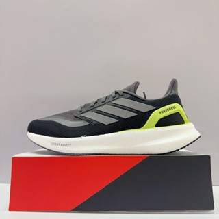 adidas PUREBOOST 5 男生 黑色 舒適 透氣 輕量 運動 慢跑鞋 JH6445