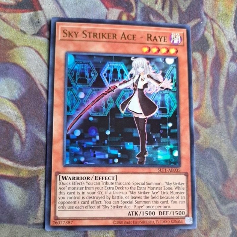 卡片屋 遊戲王SLF1 亞英金亮 閃刀姬 蕾伊 SLF1-AE035