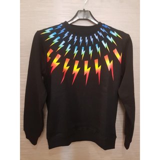 💎Han's house精品服飾💎NEIL BARRETT NB 閃電 衛衣 大學T