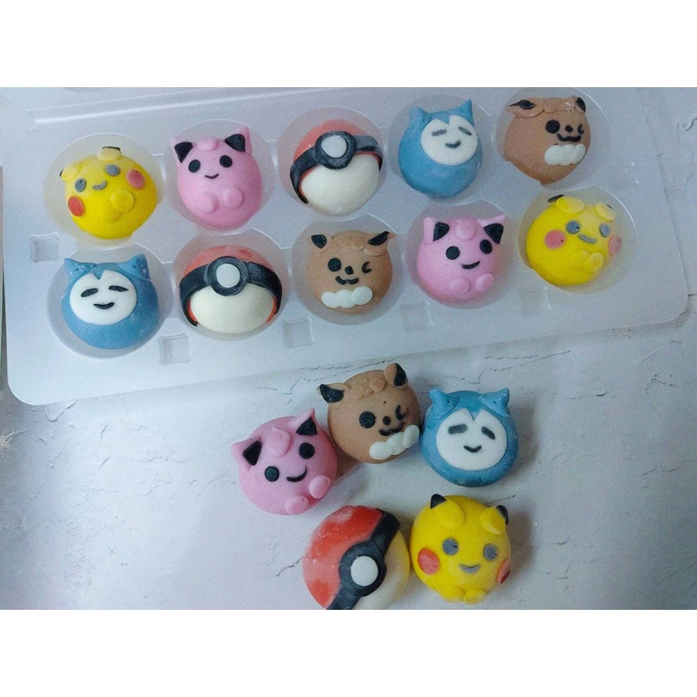 皮卡丘 寶可夢 造型湯圓 皮卡丘 湯圓 冬至 芝麻湯圓 元宵節 造型湯圓 10入/盒