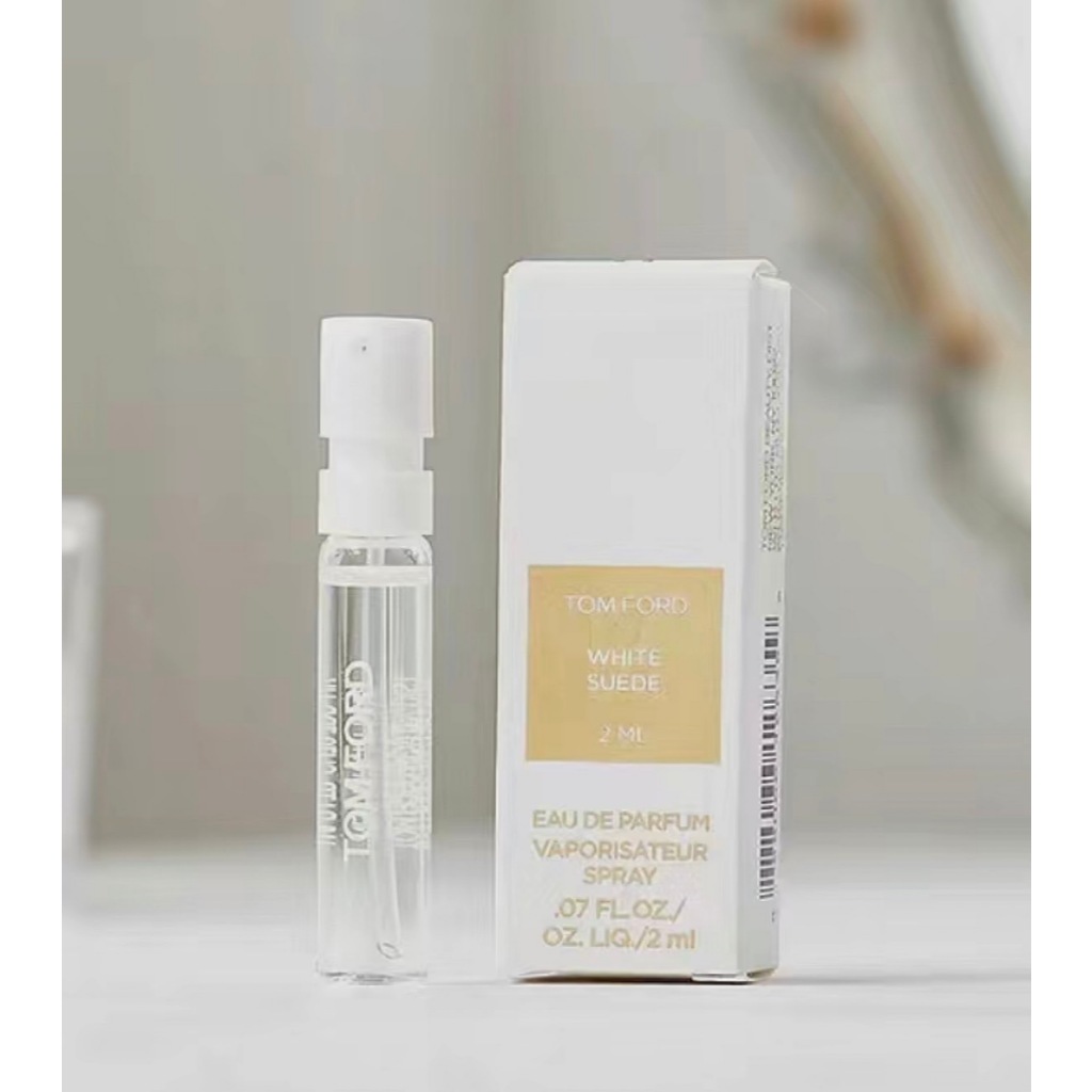 現貨寄出 TOM FORD 私人調香系列 噴頭 WHITE SUEDE 白麝香 2ml TF 淡香精 EDP 香水 小香