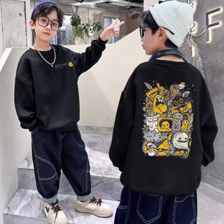 JUSTIN 臺灣現貨 男童衛衣春秋款新款兒童春裝上衣大童春季長袖打底衫洋氣潮款休閒T恤帥氣