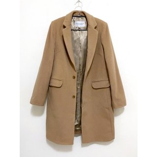 Beauty&Youth UNITED ARROWS 專櫃 駝色 羊毛 大衣