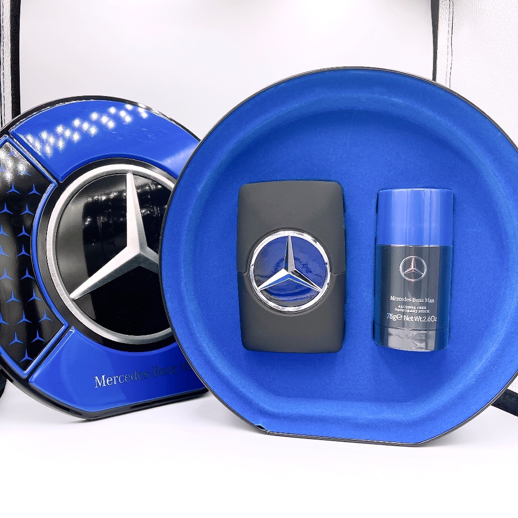 Mercedes-Benz 賓士 王者之星(王者之峰)男性淡香水禮盒（香水100mL+體香膏75g）