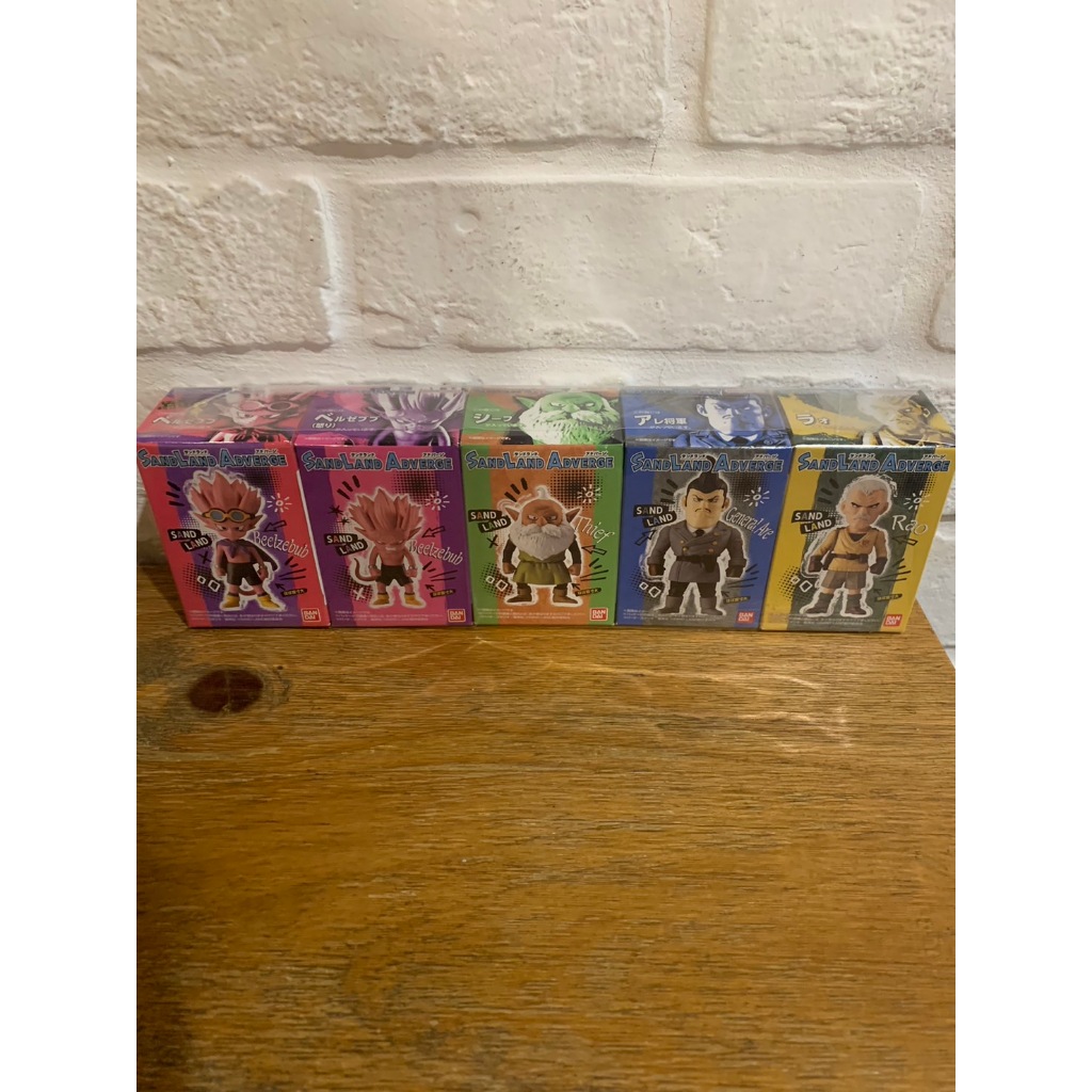 【哈啾吉】沙漠大冒險 鳥山明 ADVERGE 貝爾傑布 公仔 盒玩