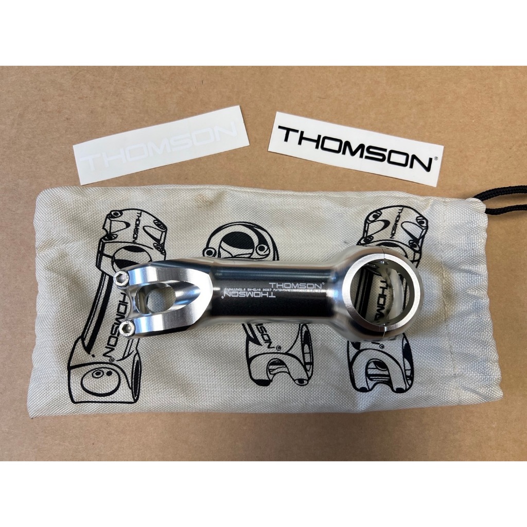 現貨 Thomson Elite x2  31.8 10度110 mm  銀 龍頭 立把