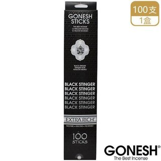 美國 GONESH BLACK STINGER 黑刺 精油線香 超值包 (100枝入) 化學原宿