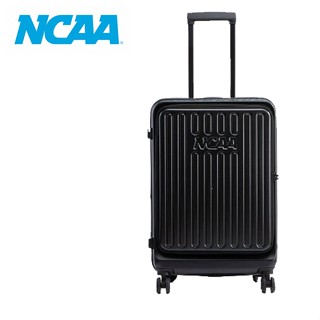 NCAA 前開式 拉鍊 行李箱 旅行箱 前開箱 20吋/24吋/28吋 黑色 米白