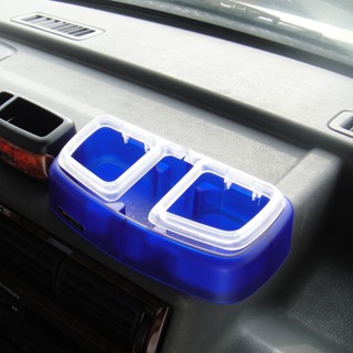 IDFR ODE 汽車精品 車用 水藍色 黏貼式 多功能可調置杯架 置物架 杯架 飲料架 手機架 手機座