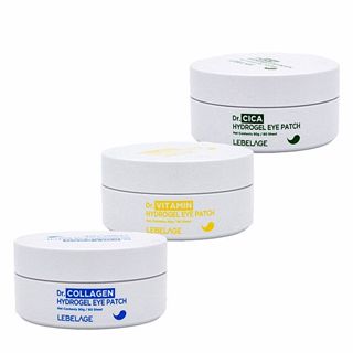 【LEBELAGE】膠原蛋白／維他命／積雪草眼膜60片入｜韓國 深層保濕 臉部保養 DS020689