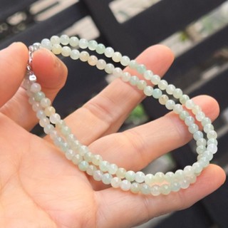 嗨，寶貝銀飾珠寶* 翡翠飾品☆925純銀 保證A貨 緬甸玉A貨 細緻 冰糯種 黃翡翡翠項鍊 珠鍊