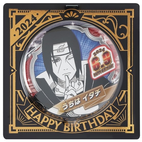 【現貨】火影忍者 宇智波鼬 生日徽章 生日 徽章 宇智波 鼬 JCS 2024年版本