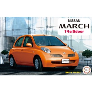 1/24 Nissan New March 14e 5門 FUJIMI 富士美 ID62 組裝模型