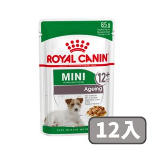 【寵物王國】免運🚗法國皇家-MN+12W小型老犬12+專用濕糧85g x12包組