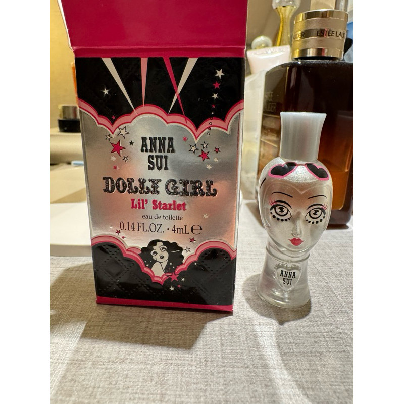 全新Anna Sui Dolly Girl 好萊塢巨星洋娃娃香水 4ml