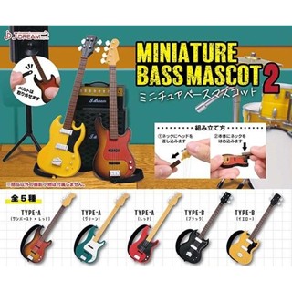 J.DREAM 迷你貝斯模型P2 扭蛋 轉蛋 一套5款 貝斯 吉他 模型 樂器 BAND