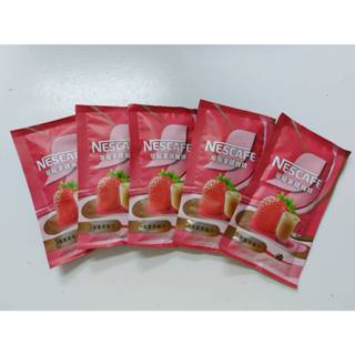 逸品珍選 NESCAFE 雀巢咖啡 草莓拿鐵咖啡 (18公克/包) 零售 試喝 2026.2.11