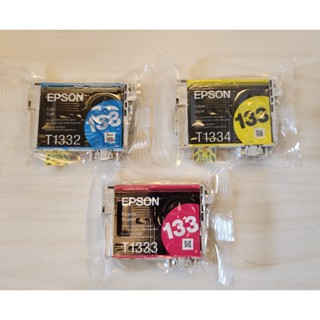 Epson墨水匣青、黃、品紅T133適用T22/TX120/TX130/TX235/TX420W/TX430/TX320