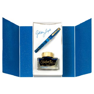 Pelikan 百利金 M200 鋼筆 青金石藍墨水禮盒 F/EF