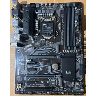 技嘉高階主機板 H470 HD3支援Intel® Core 10、11代1200腳位CPU 二手良品