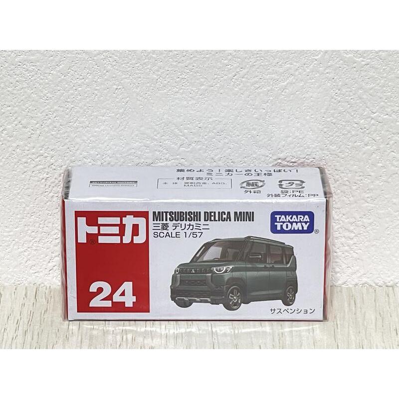 【G&T】純日貨 TOMICA多美小汽車 NO24 三菱 迷你得利卡 228585