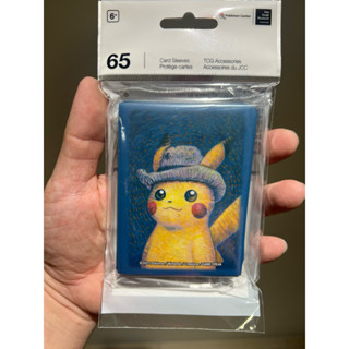 寶可倫 PTCG 梵谷 美術館 聯名 限量 絕版 皮卡丘 卡套 全新