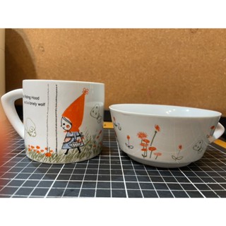 咖啡 Nice Day-加藤真治™「小紅帽與野狼系列」晴天雙杯組 馬克杯 咖啡杯 水杯