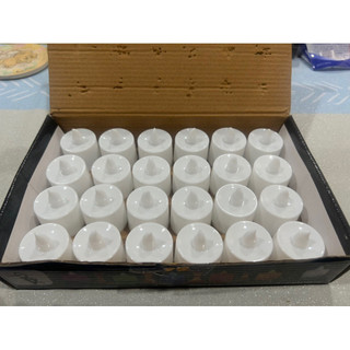（二手） LED蠟燭燈 婚禮佈置 求婚 （已附電池）24入