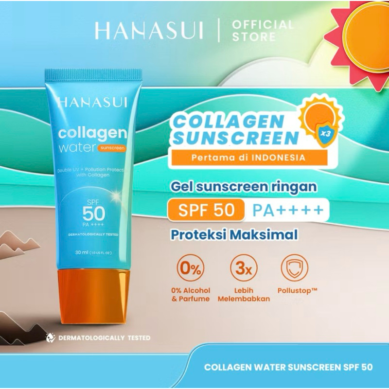 HANASUI COLLAGEN WATER SUNSCREEN SPF 30/ SPF 50