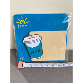 【全新】McCafe 便條紙 自黏便利貼 麥當勞 咖啡 早安 加油