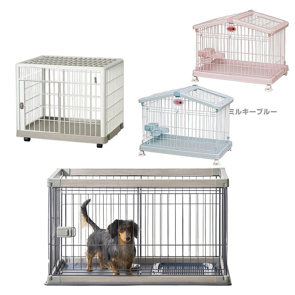 IRIS 狗籠 日系木質雙開狗籠 加高/標準 貓狗籠IR-660 HCA-800S HCA-900S『WANG』