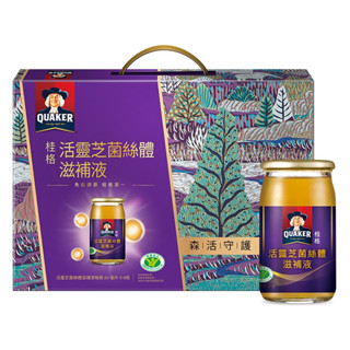 🧩現貨 每天出貨 桂格 活靈芝 菌絲體滋補液禮盒 60mlx8瓶 (國家健康食品 免疫調節認證)