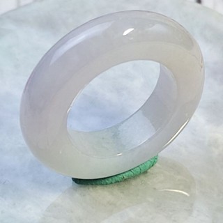 💍玉戒💍天然緬甸玉 A貨 翡翠 白月光 素面圈戒 現貨特惠【92jade】翡翠圈戒 翡翠戒指 玉圈戒 戒圈